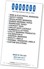 Premium Wire Marker Book for Cable Management, Vinyl-Coated, High-Tack Adhesive, Electric Panel Wire Label Stickers - 10 Pages, 1 Book, Numbered 1-45 (Pack of 1)