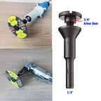 3inch 10 Pack Die Grinder Cutting Disc and Mounting Mandrel Kit 1/4" 3/8" Arbor