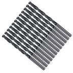 Drill Bit, 4.3mm Cutting Diameter, 4241 HSS Nitriding Black 118° Cutting Angle Versatile Jobber Bits - (Applications: for Drilling Plastic Wood Soft Metal), 12-Pieces