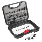 Router Bits 1/4 Inch Shank 15 Pieces, Tungsten Carbide 1/4" Router Bit Set, for Professional and Beginners Carpenter