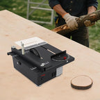 3000RPM Portable Sliding Cut-Off Table Saw | 0-90° Adjustable Mini Cutter for Wood, Plastic & Model Crafts | DIY Woodworking Tool