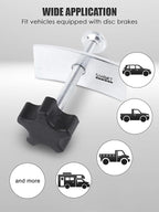 SMART JERRY - Brake Caliper Compression Tool │Heavy Duty Caliper Piston Compressor Tool │Disc Brake Pad Spreader for Compressing Inner Pad │Fit Most Cars and Light Trucks