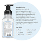 J.R. Watkins Foaming Hand Soap with Pump Dispenser, Moisturizing Foam Hand Wash, All Natural, Alcohol-Free, Cruelty-Free, USA Made, Ocean Breeze, 9 fl oz, 3 Pack