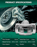 SCITOO Front Right Brake Caliper With Bracket 19B2811 Compatible For Chevrolet 2004-2011 2013-2016 For Daewoo 1999-2002 For Pontiac 2005-2010 For Suzuki 2004-2010