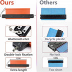 Contour Gauge Tool 12 Inch + 5 Inch, Super Gauge Shape and Outline Tool with Metal Aluminum Lock, Profile Tool Set Precisely Copy Irregular Shape, Extended Profile Gauge Duplicator, Father's Day Gift