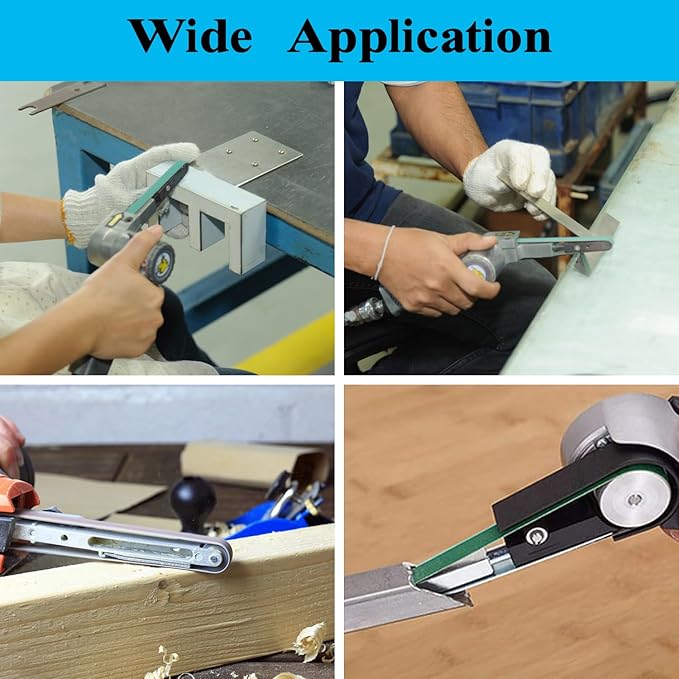 3/8x13 Inch Sanding Belts for Belt Sander, 30 Pack 3/8 x 13 Zirconia Sanding Belts 120 Grit, Zirconia Belt Sander Sanding Belts for Metal Polishing (3/8x13in, 120 Grit)