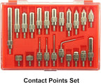 NORTOOLS Dial Indicator with Magnetic Base 0-1.0" & Point Set Dial Test Indicator 0.001" Precision Measuring Gauge Tools Kit， Magnetic Dial Indicator Base Holder with Fine Adjustment