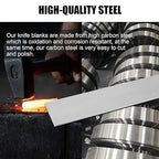 3 Pack 5160 Steel for Knife Making - 12"x1.5"x1/8" Hot Rolled 5160 Steel Flat Stock & Forging Steels High Carbon Knife Blanks for Knife Making DIY