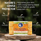 Ain't Buggin Me Citronella Bar Soap for Men and Women, Natural Handmade Soap with Pure Citronella Essential Oils, Soap Bar for Camping and Outdoor Activities