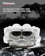 cciyu Front Right Brake Caliper Assembly w/Bracket 18-B4974 2005 2006 2007 2008 For Ford For F-150,2005 2006 2007 2008 For Ford For Lobo,2006 2007 2008 For Lincoln For Mark LT