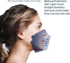 KN95 Face Masks for Adults 50 Pack, Individually Wrapped, 5-Ply Purple Disposable Face Mask Against PM 2.5 Smoke & Dust, Filtration Efficiency 95%