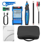 Network Cable Tester with NCV, Poe Cable Tracker Ethernet Cable Finder for Cable CAT5 CAT5e CAT6 Cat7 Cat8 Wire Tracker Test Fault Distance Location and Length Measurement for Telephone Line