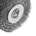 6 Pack 2 Inch Heavy Duty Wire Wheel Brush for Drill - 0.0118" Carbon Steel Bristles, 1/4" Hex Shank, 20000 RPM, Professional Paint & Rust Remover