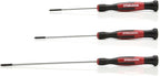 STEELMAN Precision Steel Shaft 6-Piece Long Electronics Screwdriver Set, Variety of Slotted/Phillips Sizes, Swivel-Head, Magnetic Tips