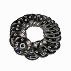 Merryland Flap Disc 5 inch Metal for Angle Grinder, 5inch 120 Grit T29 Flap Wheel 20 Pack, Blue Zirconium Corundum INOX Stainless Steel Iron Universal, Craft-Line FC1108614-20