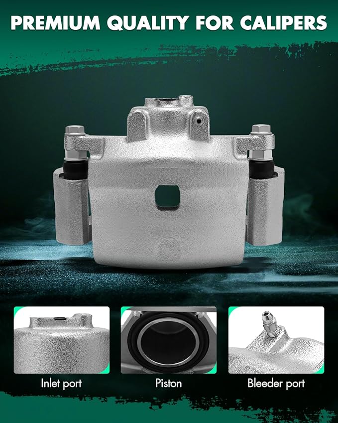 SCITOO Front Left Brake Caliper With Bracket 18B5000 Compatible For Ford For Fusion 06-12,For Lincoln For MKZ 07-12,For Lincoln For Zephyr 06,For Mazda 6 06-13,For Mercury For Milan 06-11