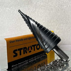 4-32mm Metric 5% Cobalt Step Drill Bit for Stainless Steel and Hard Metal (15 Steps)