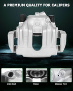 SCITOO Front Right Brake Caliper With Bracket 19B1618 Compatible For BMW 3i/325Ci, For BMW 325i 01-05 For BMW 325xi 01-05 For BMW 328Ci 00 For BMW 328i 99-00 For BMW Z3 01-02 For BMW Z4 03-07