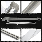 DURATECH Strap Wrench 18" Handle, Adjustable Nylon Strap Pipe Wrenches, Oil Filter Strap Opener Wrench