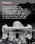 cciyu Rear Right Brake Caliper Assembly w/Bracket 18B4645 For Buick For Rendezvous,For Chevy For Venture,For Oldsmobile For Silhouette,For Pontiac For Aztek/For Montana