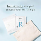 Rael Organic Cotton Wipes - Body Cloth, Individually Wrapped, All Skin Types, Vegan, Cruelty-Free, Unscented (10 Count, Pack of 2)