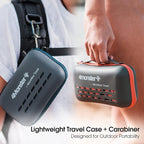 4Monster Camping Towel Super Absorbent, Quick Dry Microfiber Travel Towel, Fast Drying Ultra Soft Compact Gym Towel for Hiking Swimming Beach Yoga Travel Sports Backpack (Marine Blue, 47.00" x 23.60")