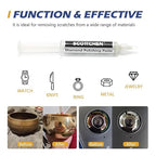 SCOTTCHEN Diamond Polishing Paste,50,000 Grit 0-0.5 Microns Lapping Compound with 50% Concentration of Diamond Powders for Jewelry, Metal, Ring, Glass, Coin,etc.-5 Gram