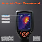 Handheld Thermal Camera, 320x240 Super Resolution, Mini Thermal Imager with -4°F~1022°F, 25 Hz, 120x90 IR Resolution Infrared Imager with PC Analysis for Home Inspection HVAC Maintenance