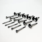 Forstner Bit Set 16Pcs Hex Shank, Wood Drill Bits Set with Multi Sided Shank
