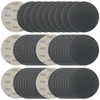 6 Inch 50 Pcs Wet Dry Sanding Discs Hook and Loop, 600 Grit Sandpaper Automotive Wood Metal Polishing & Sanding, Silicon Carbide Sand Paper for Random Orbital Sander (Grit 600)