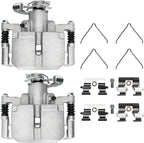 Torchbeam Rear Brake Calipers Set for Dodge 2013-2016 Dart, Rear Left and Rear Right Calipers Replace # 18B5424+18B5425