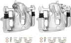 SCITOO 19B3413A 19B3412A Rear Left & Right Disc Brake Calipers Assembly w/Bracket For Hyundai For Sonata 2008-2010