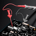 Goupchn Silicone Multimeter Test Leads Kit 33PCS with Replaceable Wire Piercing Probes Set, Alligator Clips, Test Hook Clips, Testing Tweezer for Digital Electrical Multimeter Testing