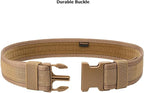 Security EMS EMT Firefighters Work Belt 2" Wide Camping Hiking Utility Tool Belt Airsoft Paintball Gear Holster Belt
