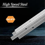 12-1/2 Inch HSS Planer Blades for Delta 22-560 22-562 22-565 TP305 TP400LS, Grizzly G0663, Wen 6550, POWERTEC PL1252, Porter Cable PC305TP, CMEW320, Craftsman 21758 Planers, 4 Pieces