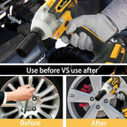 Rhovixster 1/2 Impact Gun, Cordless Impact Wrench Set, 1/2 Torque Impact, Brushless Motor High Torque Impact Guns with Battery and Charger