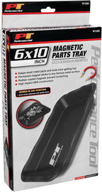 Performance Tool W1285 Large Magnetic Nut & Bolt Tray for Garages and Workshops, Black, 6-Inch x 10-Inch