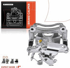 A-Premium Disc Brake Caliper Assembly with Bracket Compatible with Select Ford Models - Transit-150/Transit-250/Transit-350/Transit-350 HD 2015 2016 2017 2018 2019 - Rear Left Driver Side