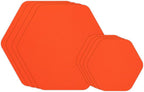 GEAR AID Tenacious Tape Hex 2.5” and 1.5” Repair Patches, Peel-and-Stick to Fix Holes and Burns in Down Jackets, Rain Gear, Tents, Tarps and More