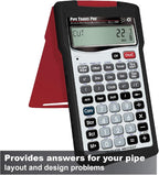 VEVOR Pipe Clamp, 2 to 6 in, High Strength Ultra Clamp with Quick Acting Screws & Calculated Industries 4095 Pipe Trades Pro Advanced Pipe Layout and Design Math Calculator Tool