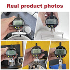 Digital Inner and Outer Radius Gauge with (10/20/30/60/100mm) Replaceable Measuring Claws,Radius Range: 5-700mm (0.2-27.5in), Measurement Range: displacements 0-12.7mm (0-0.5in)