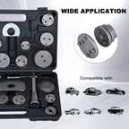 22PCS Disc Brake Caliper Wind Back Tool Kit, Car Brake Piston Compressor and Wind Back Tool Set for Brake Pad Replacement