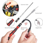 Precision Screwdriver Set, SHOWPIN 122 in 1 Computer Screwdriver Kit, Laptop Screwdriver Sets with 101 Magnetic Drill Bits, Electronics Tool Kit Compatible for Computer, Tablet, PC, iPhone, PS4 Repair