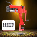 Manual Roll Bender,7'' Sheet Metal Bead Roller,Rotary Steel Bending Bender Manual Tool with 6 Die Sets