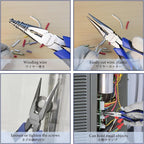 KAIHAOWIN 8 inch Needle Nose Pliers