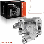 A-Premium Disc Brake Caliper Assembly with Bracket Compatible with Select Honda and Acura Models - Civic 2006-2015, ILX 2013-2018, CSX 2006-2011 - Rear Right Passenger Side