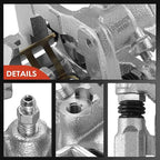 A-Premium Disc Brake Caliper Assembly with Bracket Compatible with Select Acura and Honda Models - Civic 2006-2015, CSX 2006-2011, ILX 2013-2018 - Rear Left Driver Side