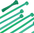 PATIKIL Cable Zip Ties 12 Inch, 100 Pcs Self-Locking Nylon Wire Tie Wraps Heavy Duty Cord Management with 50 lbs Tensile Strength for Indoor and Outdoor, Green (0.2" W)