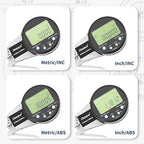 Dasqua Digital Internal Caliper Gage with 0.200"-1" /1.200"-2"/0.400"-1.2" Measuring Range (1.200"-2.0"/30-50mm)