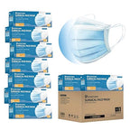 Jointown Disposable Face Masks, ASTM Level 3 Surgical Mask with 3 Ply Protection & Elastic Earloop, 2000 Pack Blue